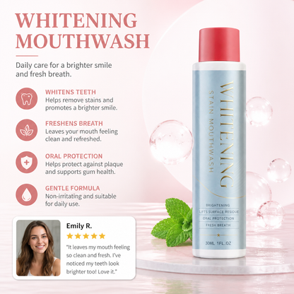 Whitening Mouthwash – Fresh Breath Formula For Daily Oral Care