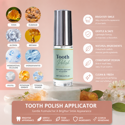 Tooth Polish Applicator – Gentle Formula For A Brighter Smile Appearance