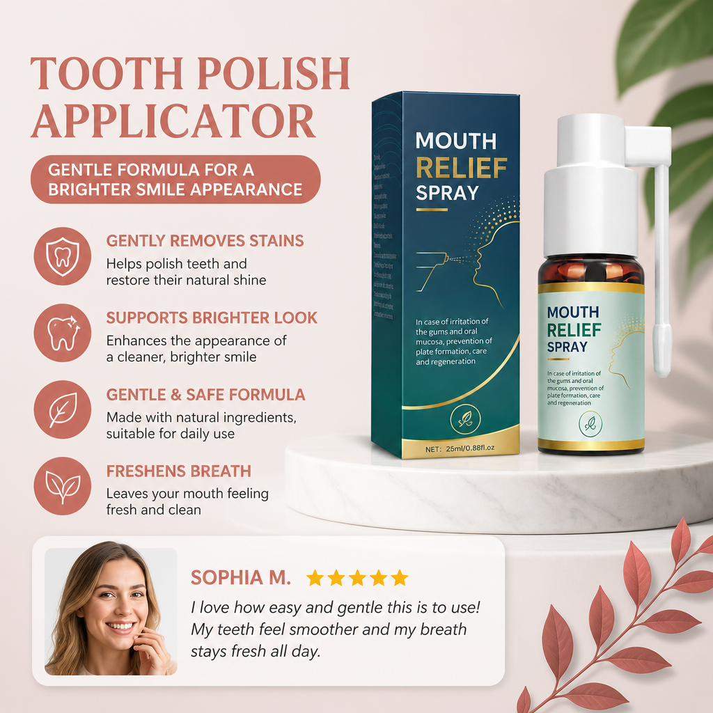 Refreshing Botanical Oral Care Spray – Fresh Breath & Clean Mouth Feel