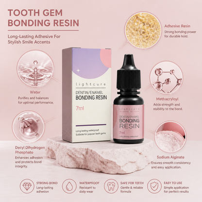 Tooth Gem Bonding Resin – Long-Lasting Adhesive For Stylish Smile Accents