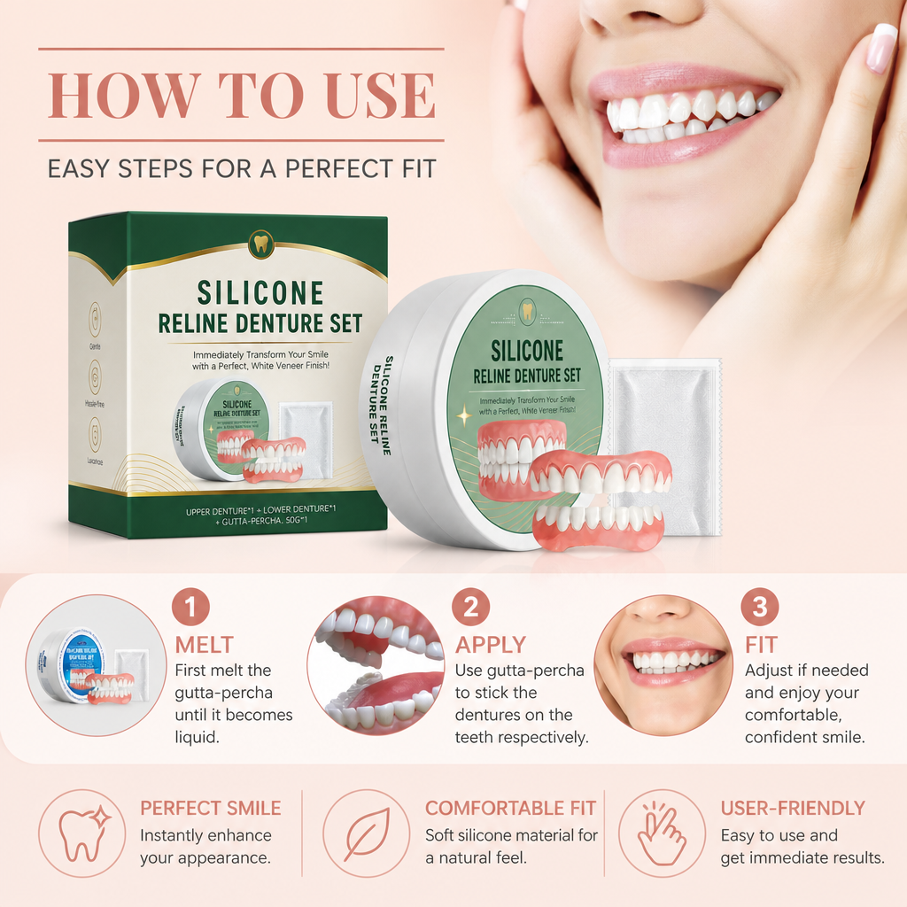 Denture Cushion Resin – Comfortable Custom Fit Support For Denture Wear