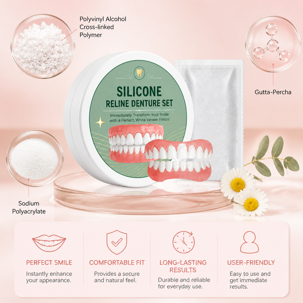 Denture Cushion Resin – Comfortable Custom Fit Support For Denture Wear