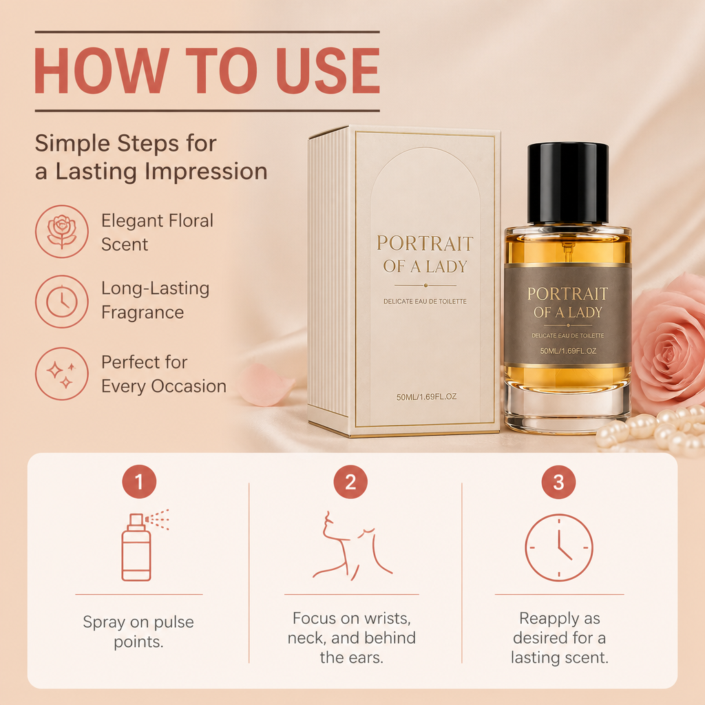 Elegant Floral Scent Perfume – Fresh Everyday Fragrance Experience