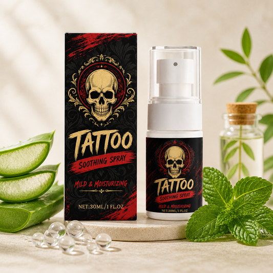 Tattoo Soothing Spray – Gentle Care Formula For Tattooed Skin