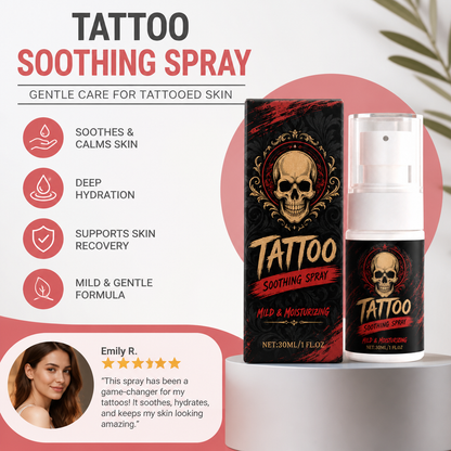 Tattoo Soothing Spray – Gentle Care Formula For Tattooed Skin