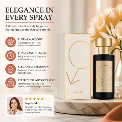 Luxury Floral Woody Perfume – Elegant Long-Lasting Scent Experience