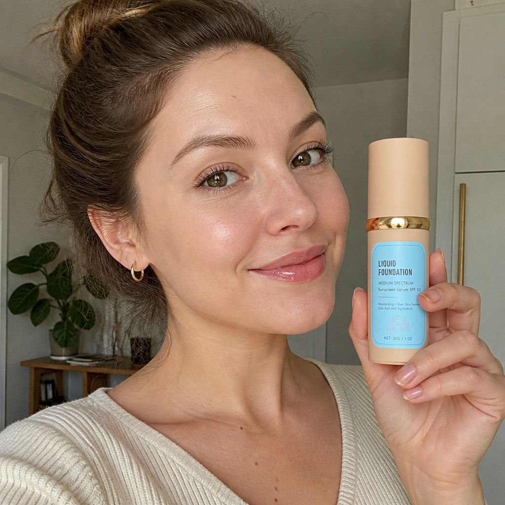 Hydrating Face Foundation – Lightweight Coverage With Natural Glow