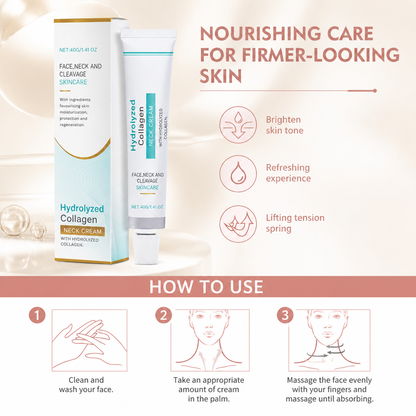 Hydrating Collagen Neck Cream – Smooths the Look of Fine Lines