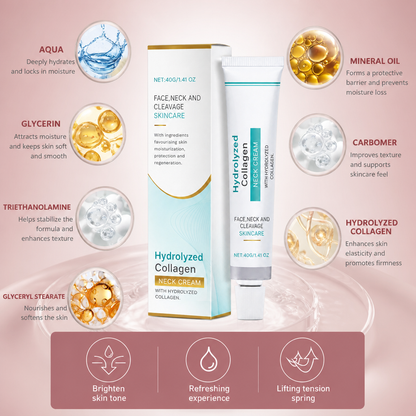 Hydrating Collagen Neck Cream – Smooths the Look of Fine Lines