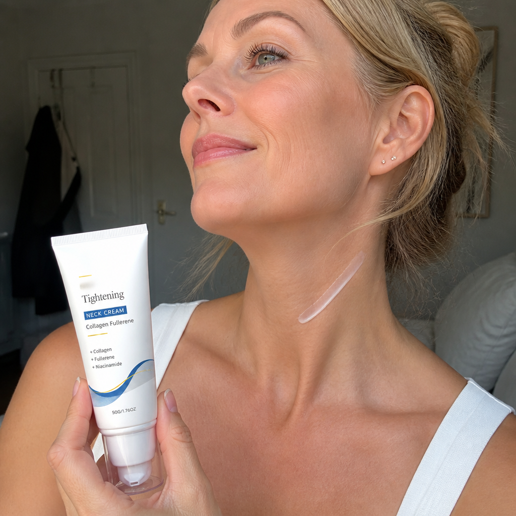 Collagen & Hyaluronic Neck Cream – Hydrates and Smooths the Look of Skin