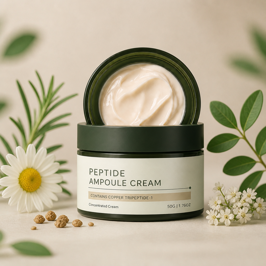 Copper Peptide Face Cream – Deep Hydration & Skin-Firming Care