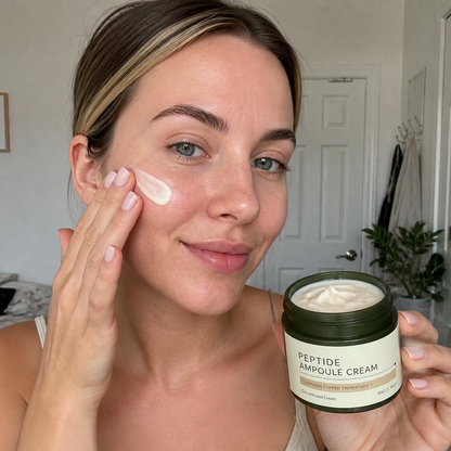Copper Peptide Face Cream – Deep Hydration & Skin-Firming Care