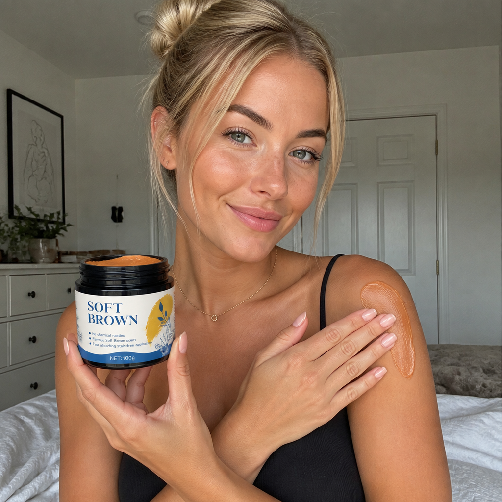 Natural Self-Tanning Body Cream – Smooth Bronze Glow With Nourishing Oils