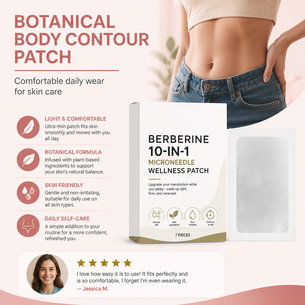 Botanical Body Contour Patch – Comfortable Daily Wear for Skin Care