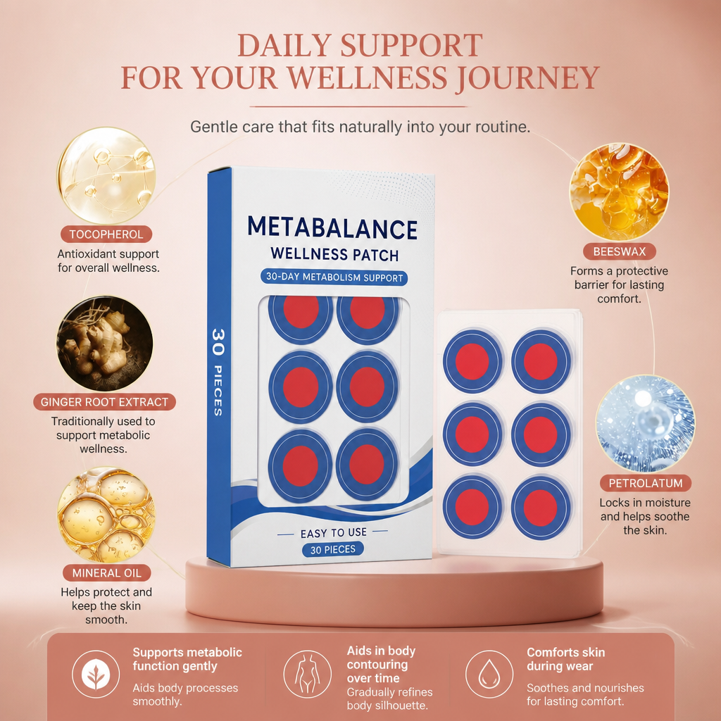 Botanical Comfort Patch – Daily Skin Care Support for Everyday Wellness