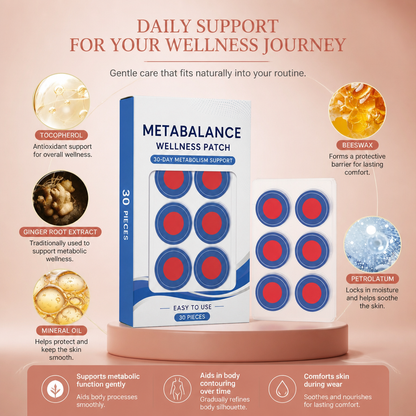 Botanical Comfort Patch – Daily Skin Care Support for Everyday Wellness