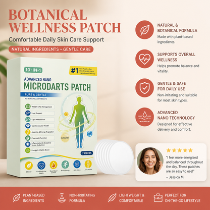 Botanical Wellness Patch – Comfortable Daily Skin Care Support