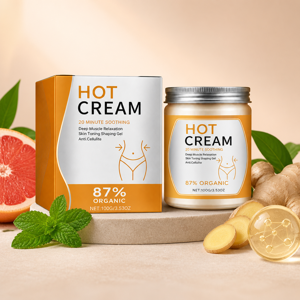 Warming Body Contour Cream – Hydrating Formula for Smooth, Supple Skin