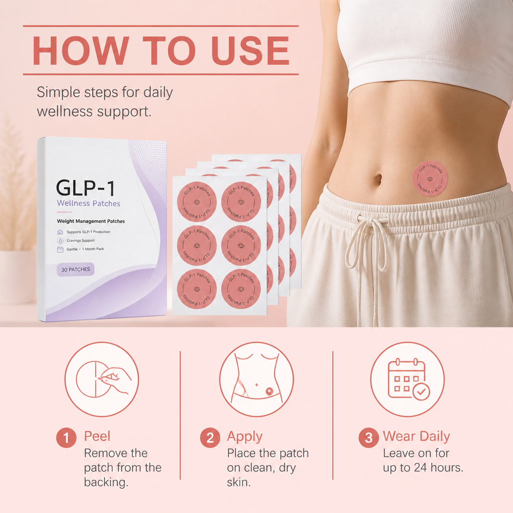 Peptide Wellness Body Patches – Comfortable Daily Skin Support