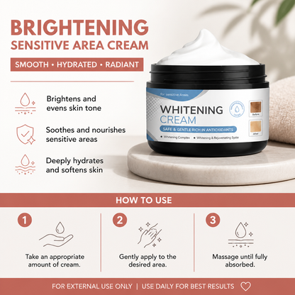 Brightening Sensitive Area Cream – Smooth & Hydrated Skin Care