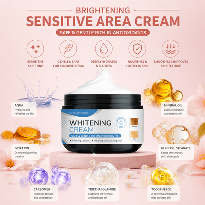 Brightening Sensitive Area Cream – Smooth & Hydrated Skin Care