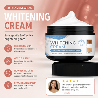 Brightening Sensitive Area Cream – Smooth & Hydrated Skin Care