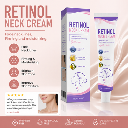 Retinol Neck Cream – Hydrating Formula for a Smoother-Looking Neck