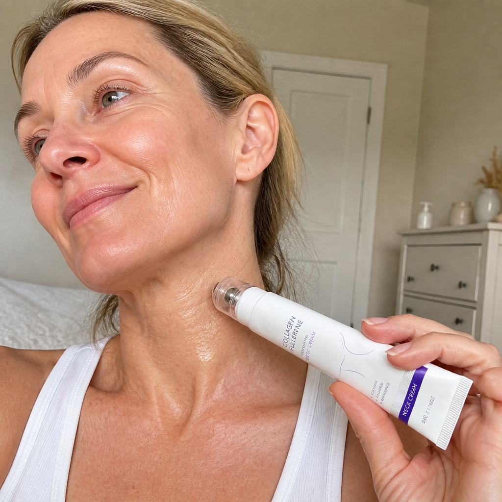 Collagen Neck Roller Serum – Hydrating Formula for a Smoother Neck