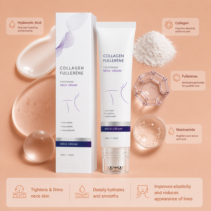 Collagen Neck Roller Serum – Hydrating Formula for a Smoother Neck