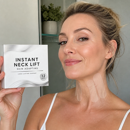 Invisible Neck Lift Tape – Discreet Adhesive Patches for a Firmer Look