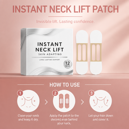 Invisible Neck Lift Tape – Discreet Adhesive Patches for a Firmer Look