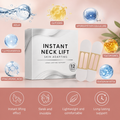 Invisible Neck Lift Tape – Discreet Adhesive Patches for a Firmer Look