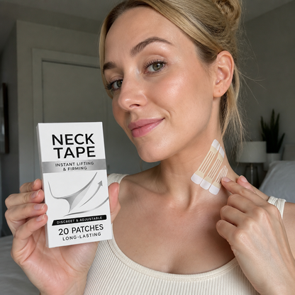 Invisible Neck Lift Tape – Firming Adhesive Strips for a Smooth Neckline