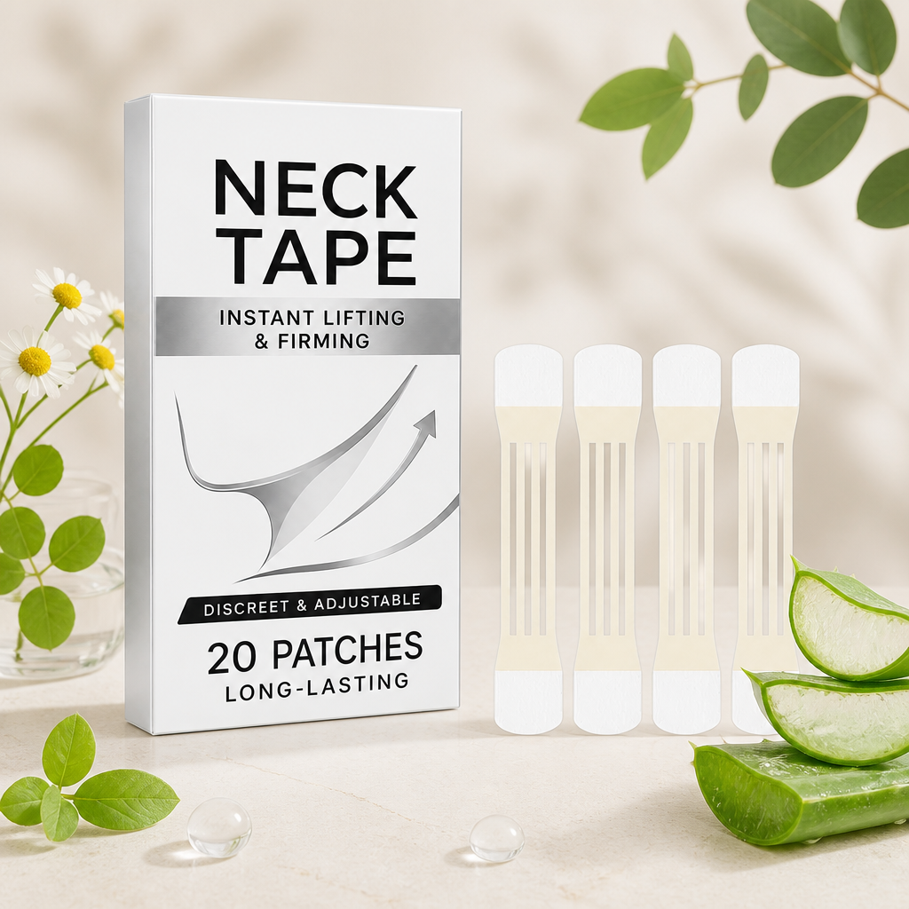 Invisible Neck Lift Tape – Firming Adhesive Strips for a Smooth Neckline