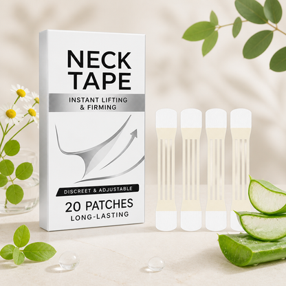 Invisible Neck Lift Tape – Firming Adhesive Strips for a Smooth Neckline