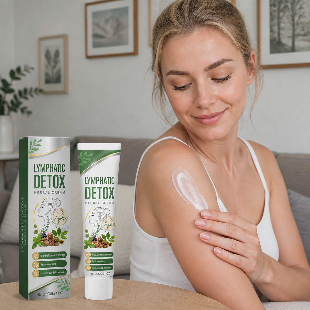 Lymphatic Herbal Body Cream – Botanical Formula for Smooth, Nourished Skin