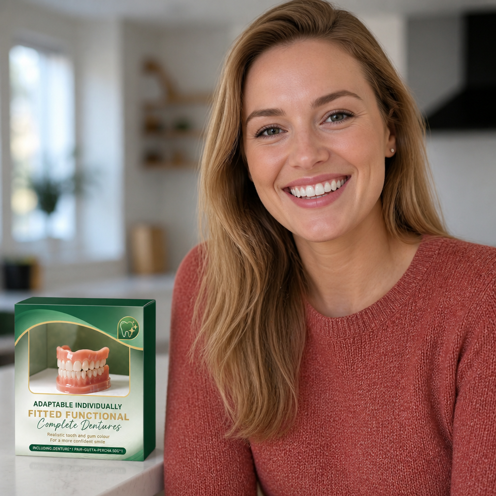 Custom Fit Denture Resin Material – Comfortable Adjustable Denture Support
