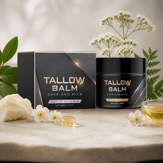 Tallow Balm – Nourishing Collagen Moisturizer For Smooth, Hydrated Skin