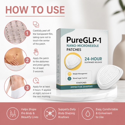 Microneedle Body Contour Patches – Comfortable Daily Skin Care Support