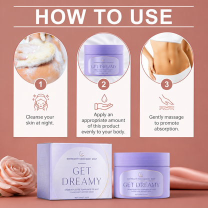 Overnight Body Whip Cream – Nourishing Formula for Soft, Smooth Skin
