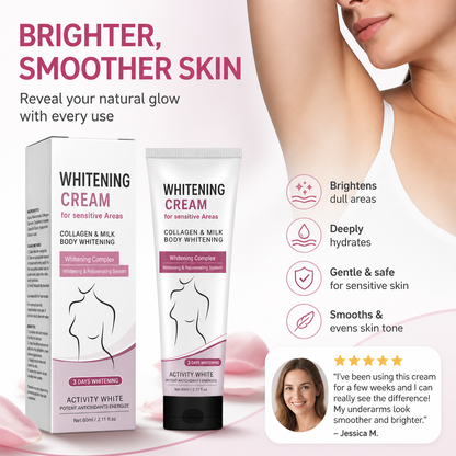Brightening Underarm Cream – Hydrating Care for Smooth, Even-Looking Skin
