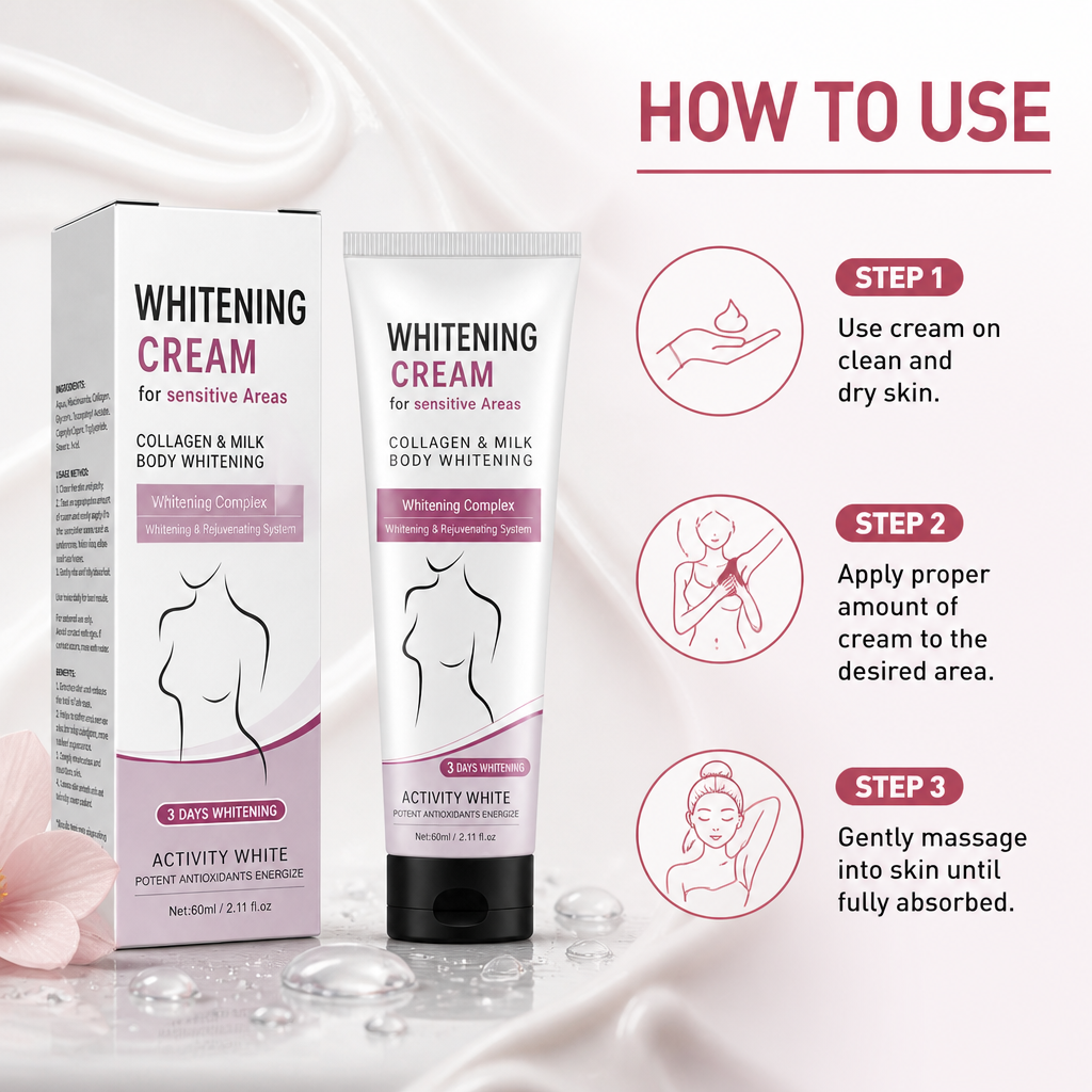 Brightening Underarm Cream – Hydrating Care for Smooth, Even-Looking Skin