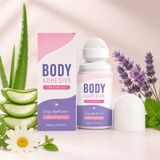 Invisible Body Adhesive Roll-On – Secure Hold for Confident Wear