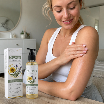 Collagen Body Oil – Lightweight Formula for Smooth, Hydrated Skin