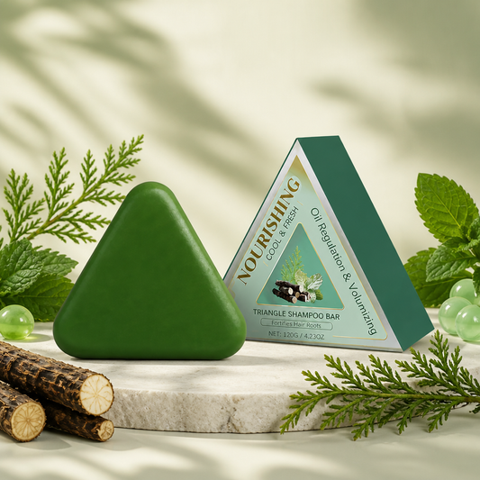Refreshing Botanical Shampoo Bar for Clean, Balanced Hair Care