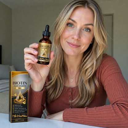 Biotin Hair Growth Oil for Nourished and Healthy-Looking Hair