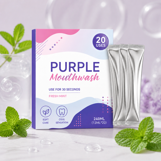Purple Refreshing Mouthwash – Daily Freshness For A Clean Oral Care Routine