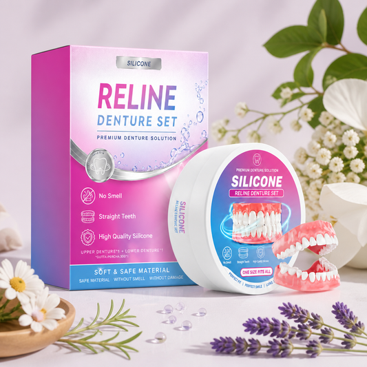 Silicone Denture Reline Kit – Comfortable Custom Fit For Dentures