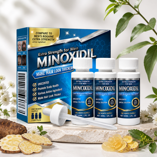 Minoxidil 5% Scalp Serum – Lightweight Formula For Fuller-Looking Hair & Care