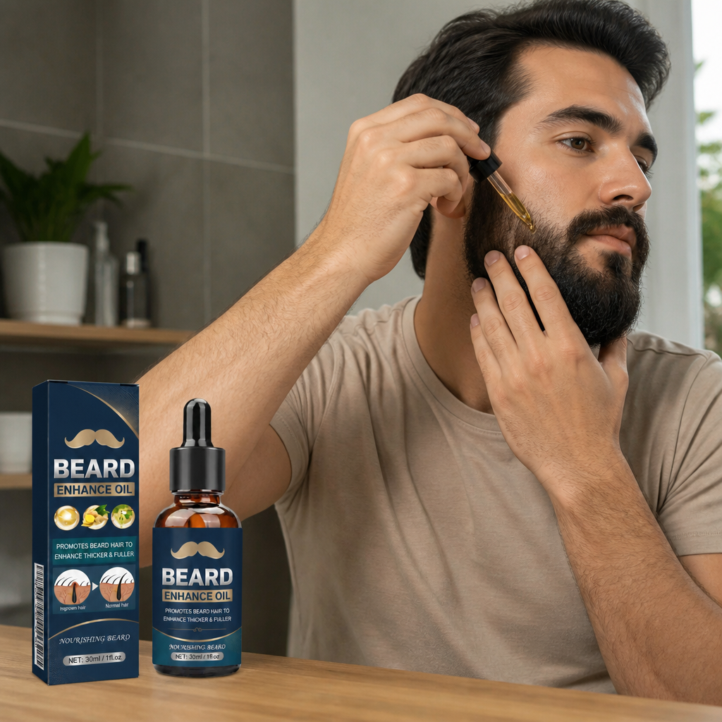 Beard Care Oil – Nourishing Formula For Softer, Fuller-Looking Beard